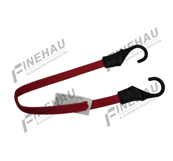 #3028 Flat Bungee Cord with Heavy Duty Plastic Hooks