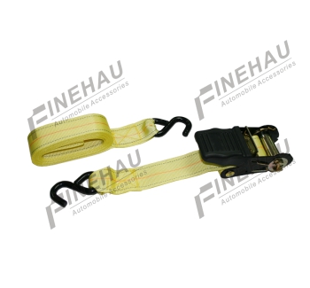 #8414 2500lbs 2"  20ft Ratchet Tie Down with S Hook