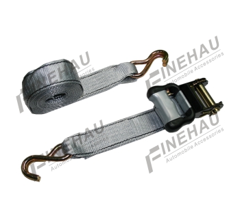 #8416 5000lbs 2" Ratchet Tie Down with S Hook