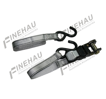 #8121 1500lbs 1" Ratchet Tie Down with S Hook