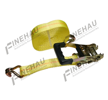 #P01 2" Ratchet Tie Down with Bas Controlled Release