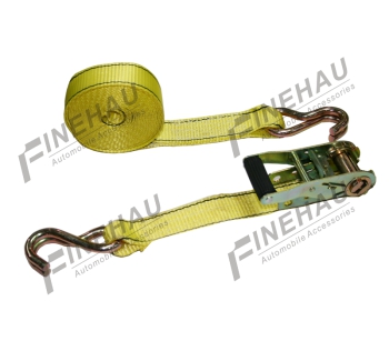 #8202 3000lbs 1-1/4" Heavy Duty Ratchet Tie Down with S Hook