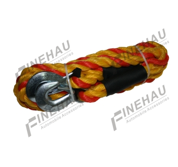 #6001 5/8" x 14" 2266lbs Braided Tow Rope with Safety Hooks