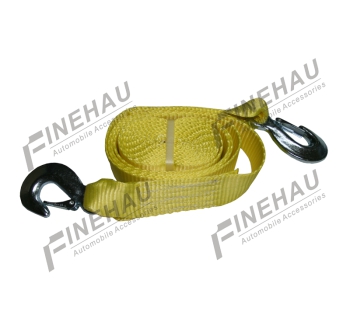 #6005 1-3/4"x15' 1000lbs Tow Strap with Safety Hooks