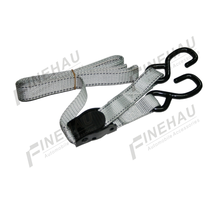 #7104 1200lbs 1" Cambuckle Tie Down with Hooks
