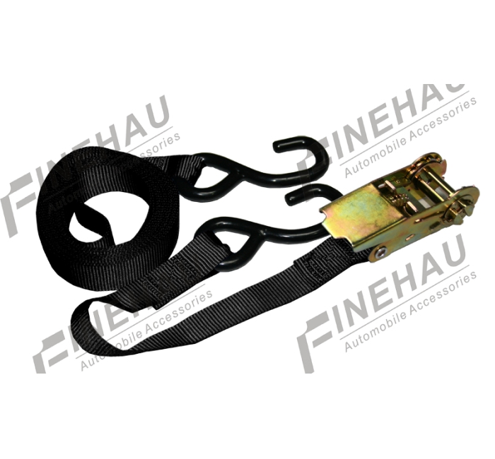 #8107 1800lbs 1" Heavy Duty Tie Down with S Hooks