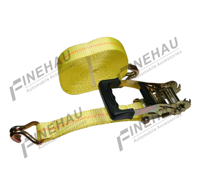 #P01 2" Ratchet Tie Down with Bas Controlled Release